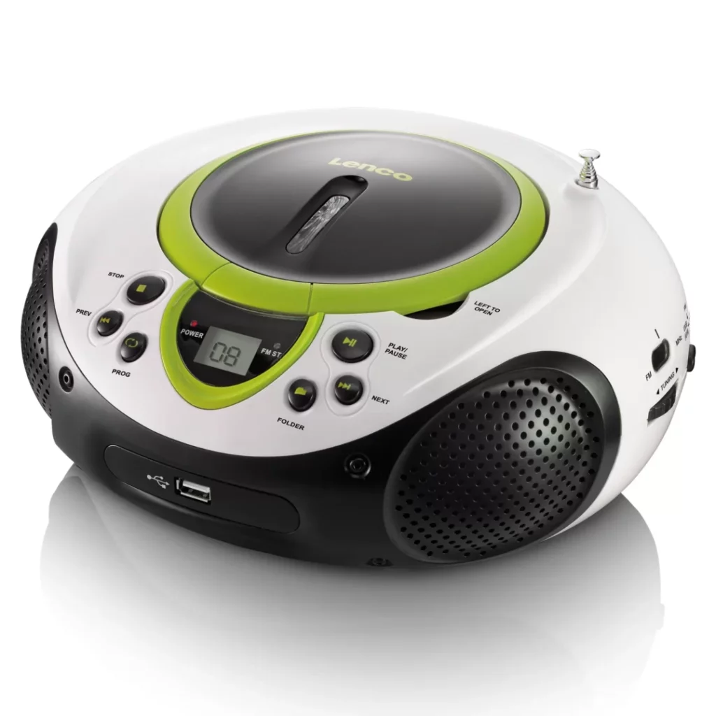 Бумбокс Lenco SCD-38 USB Green