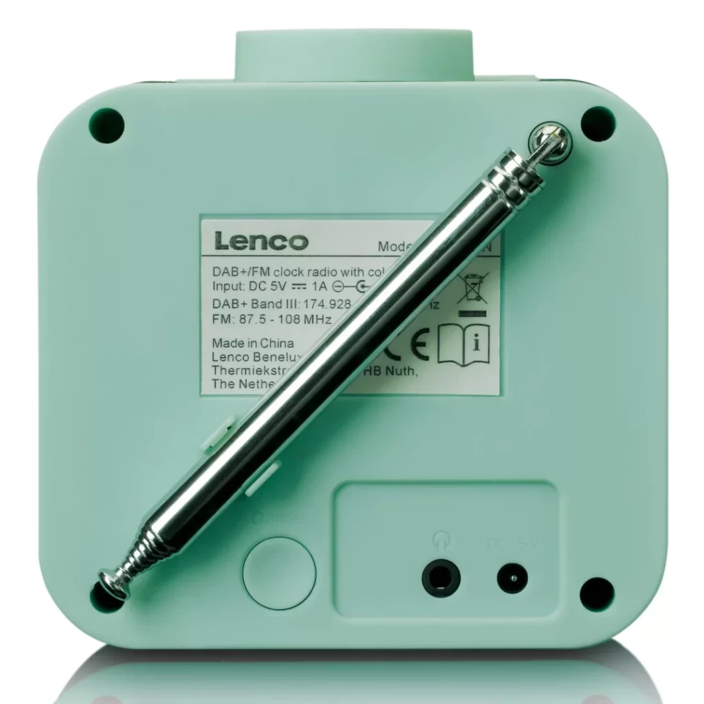 FM-радио, будильник Lenco CR-620GN