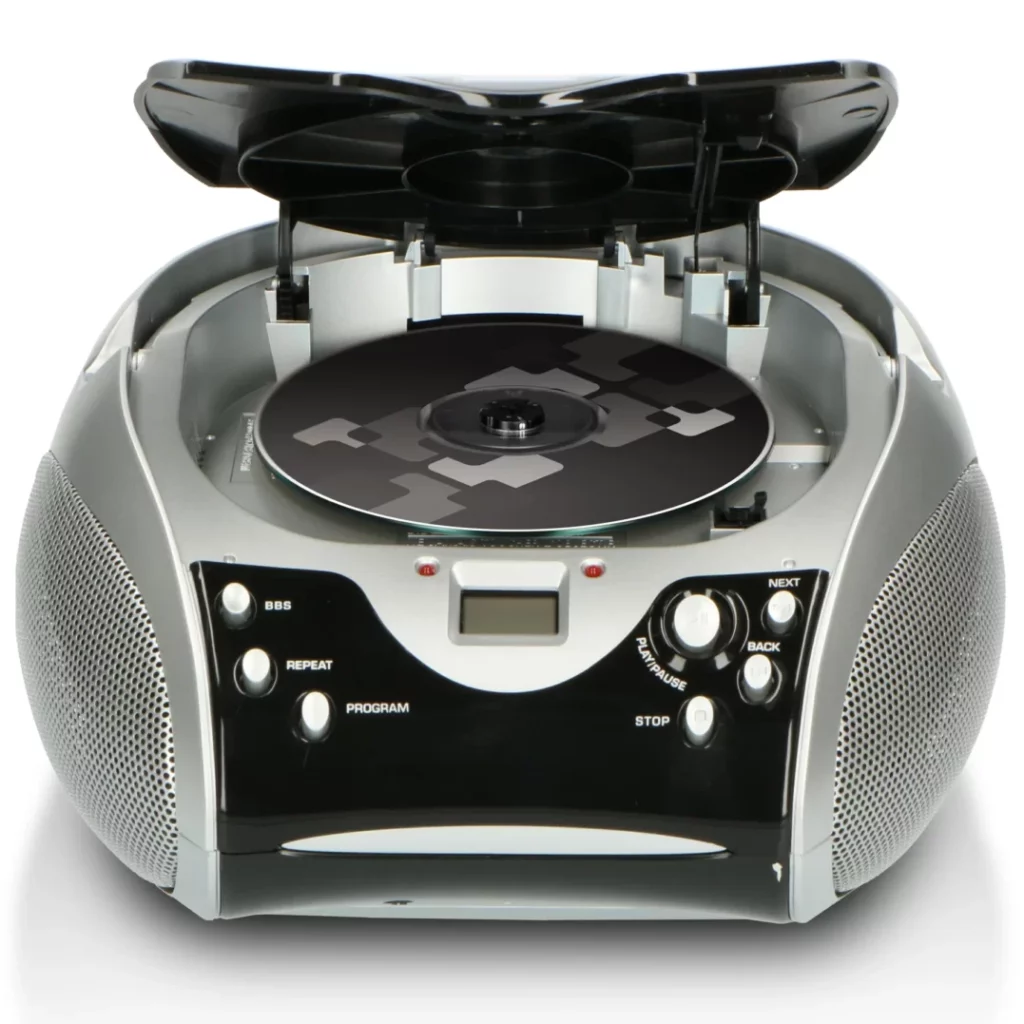 Бумбокс Lenco SCD-24 Black/Silver