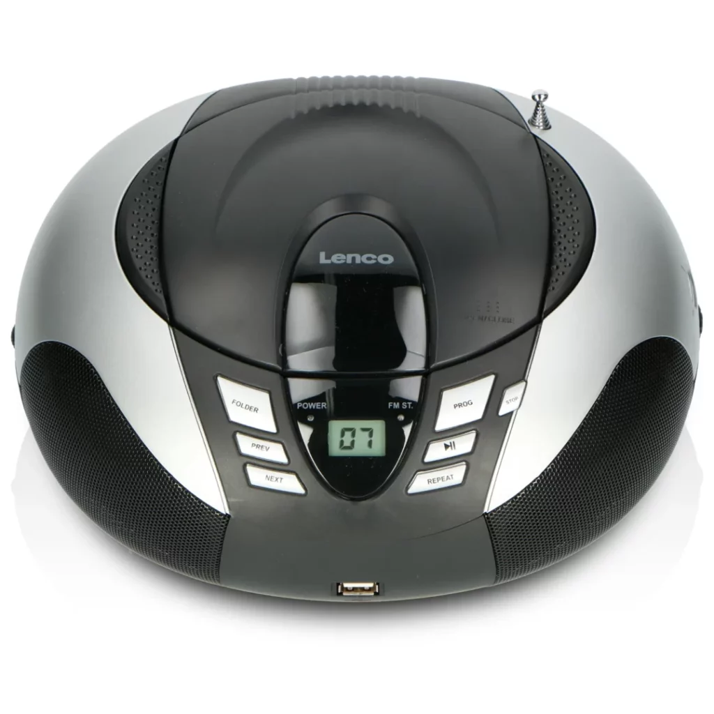 Бумбокс Lenco SCD-37 USB Silver