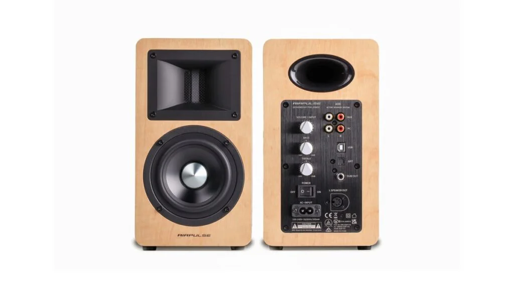 Полочная акустика AirPulse A80 Pinewood