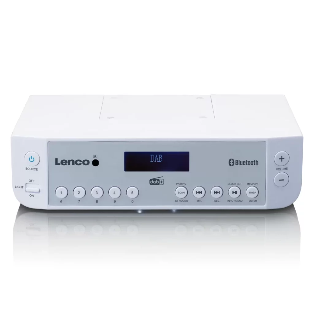 Кухонное FM-радио Lenco KCR-200WH