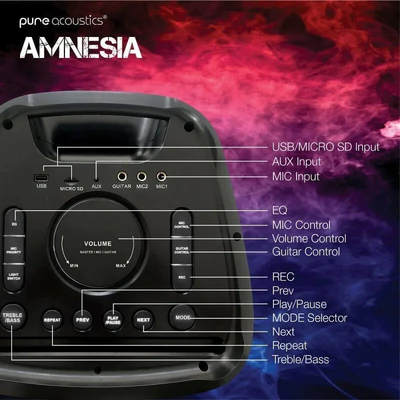 Портативная акустика Pure Acoustics Amnesia