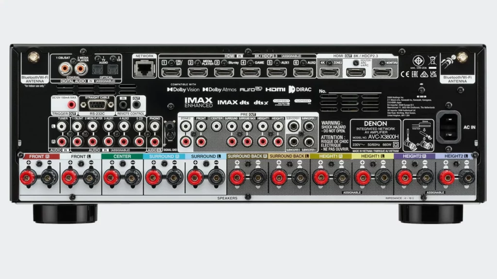 AV-ресивер Denon AVC-X3800H Black