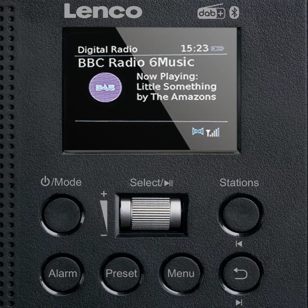 Портативное FM-радиo Lenco PDR-031BK