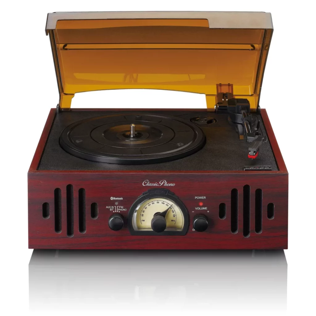 Виниловый проигрыватель Lenco Classic Phono TT-43WA