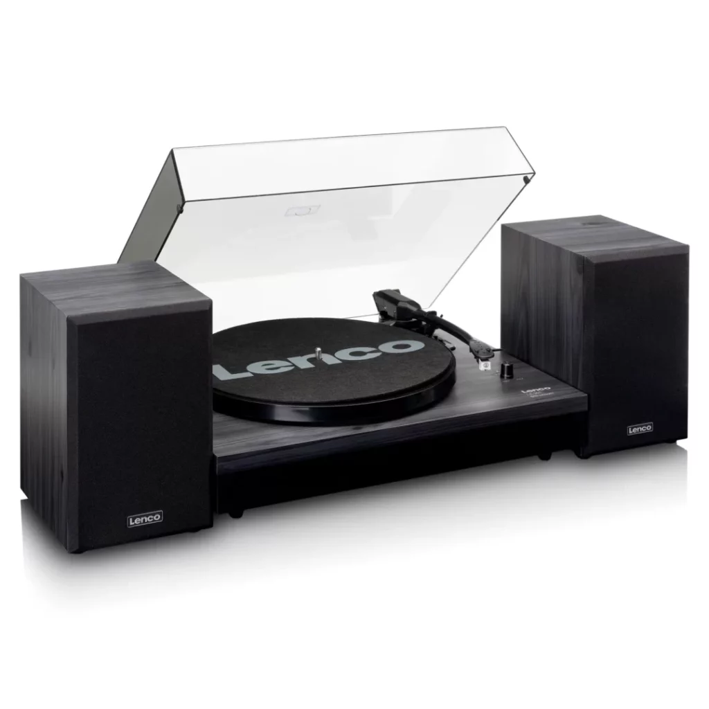 Виниловый проигрыватель Lenco LS-301BK