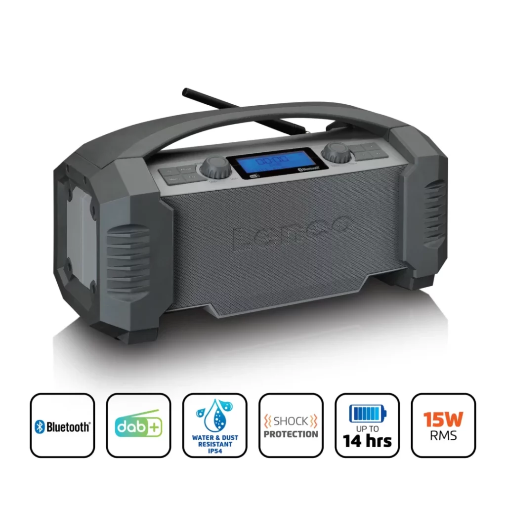 Портативное FM-радиo Lenco ODR-150GY