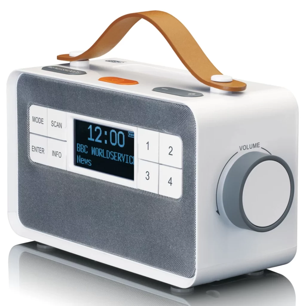 Портативное FM-радио Lenco PDR-065WH