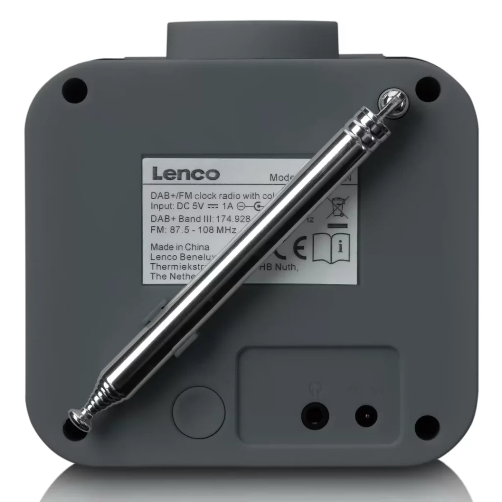 FM-радио, будильник Lenco CR-620GY