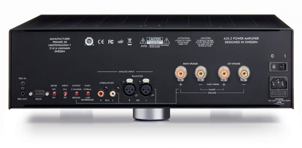 Усилитель мощности Primare A35.2 Black