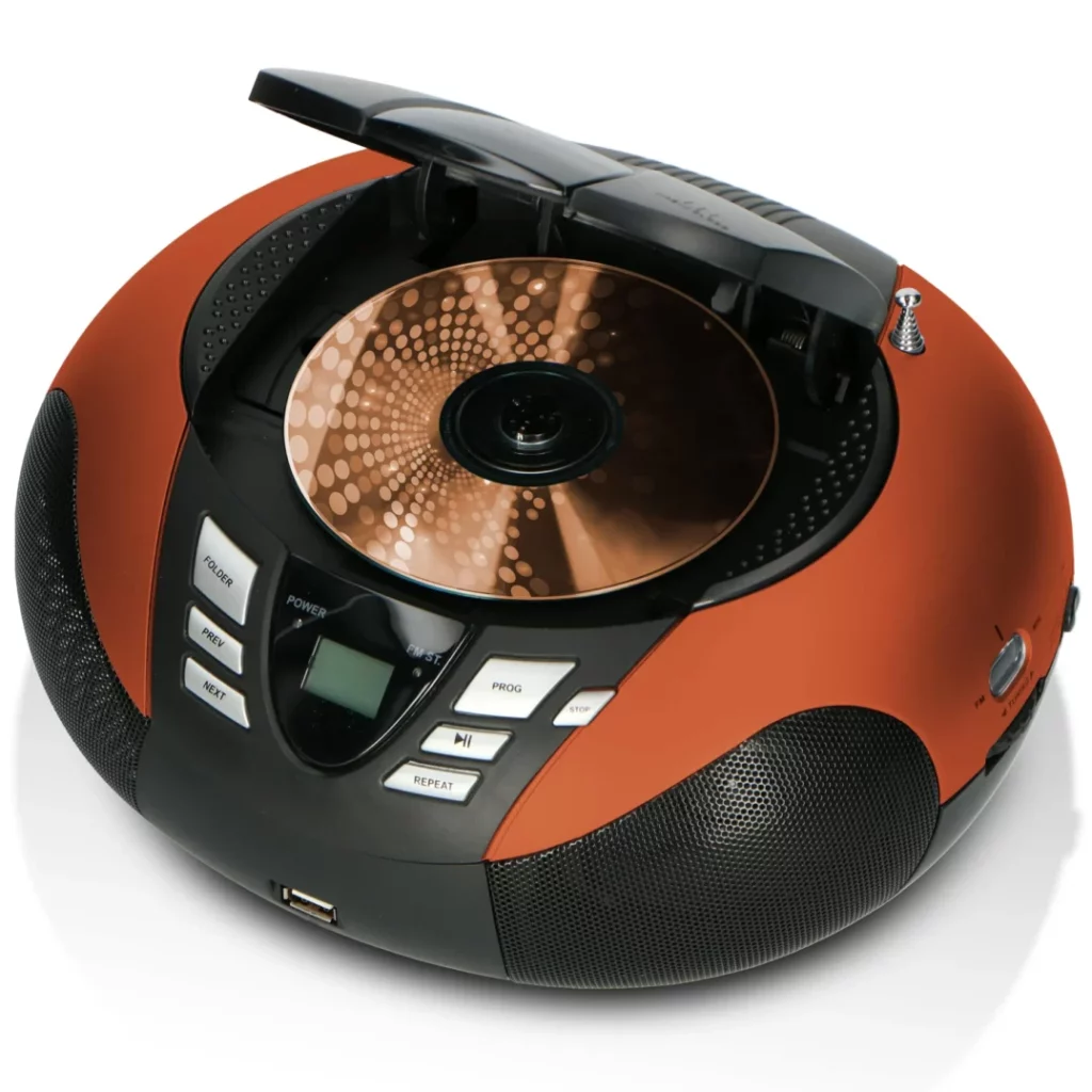 Бумбокс Lenco SCD-37 USB Orange