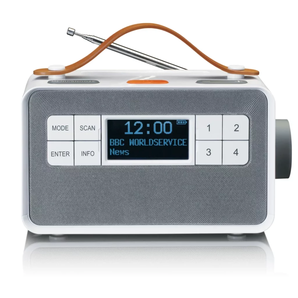 Портативное FM-радио Lenco PDR-065WH