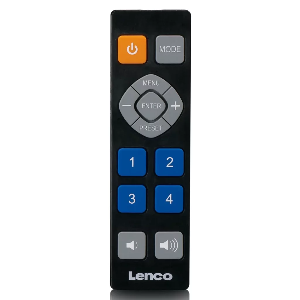 Портативное FM-радио Lenco PDR-065BK