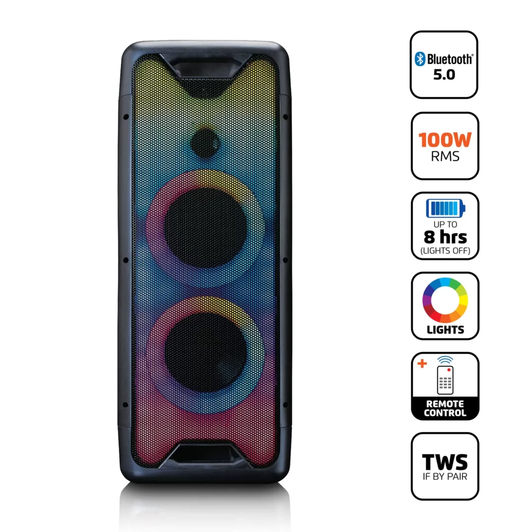 Портативная акустика Lenco PA-200 Black