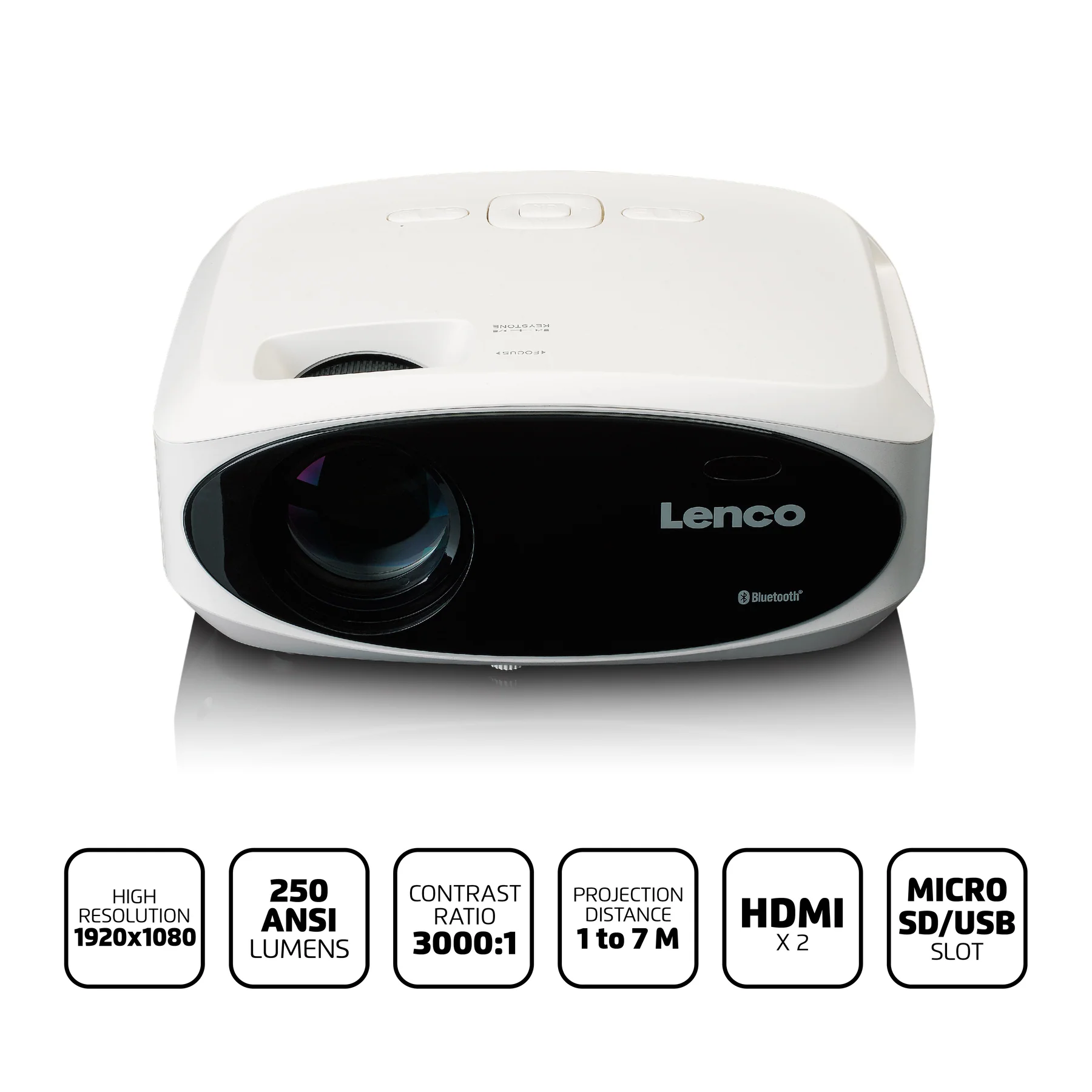 Проектор Lenco LPJ-900WH