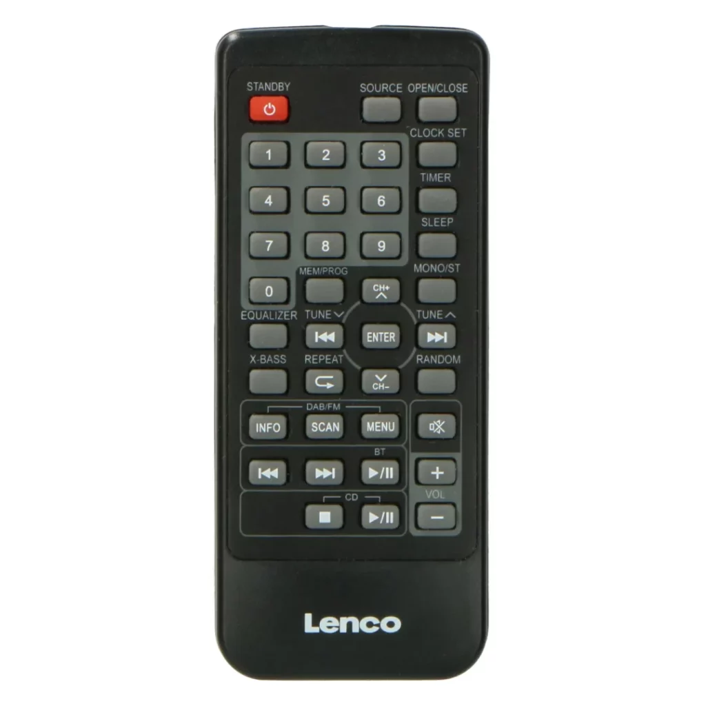 FM-радиo Lenco DAR-045BK