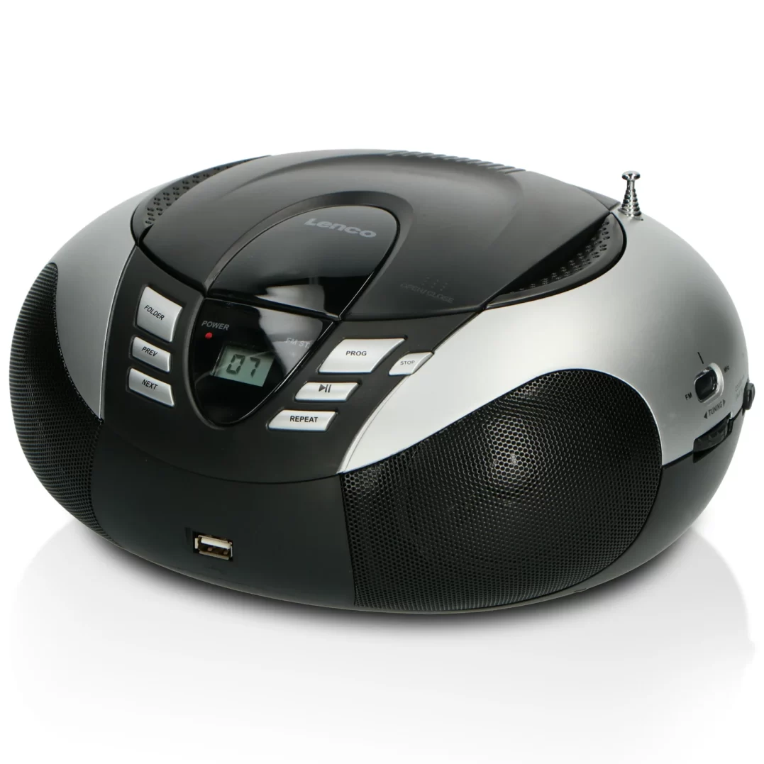 Бумбокс Lenco SCD-37 USB Silver