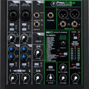 Микшерный пульт Mackie ProFX6v3+ (plus)