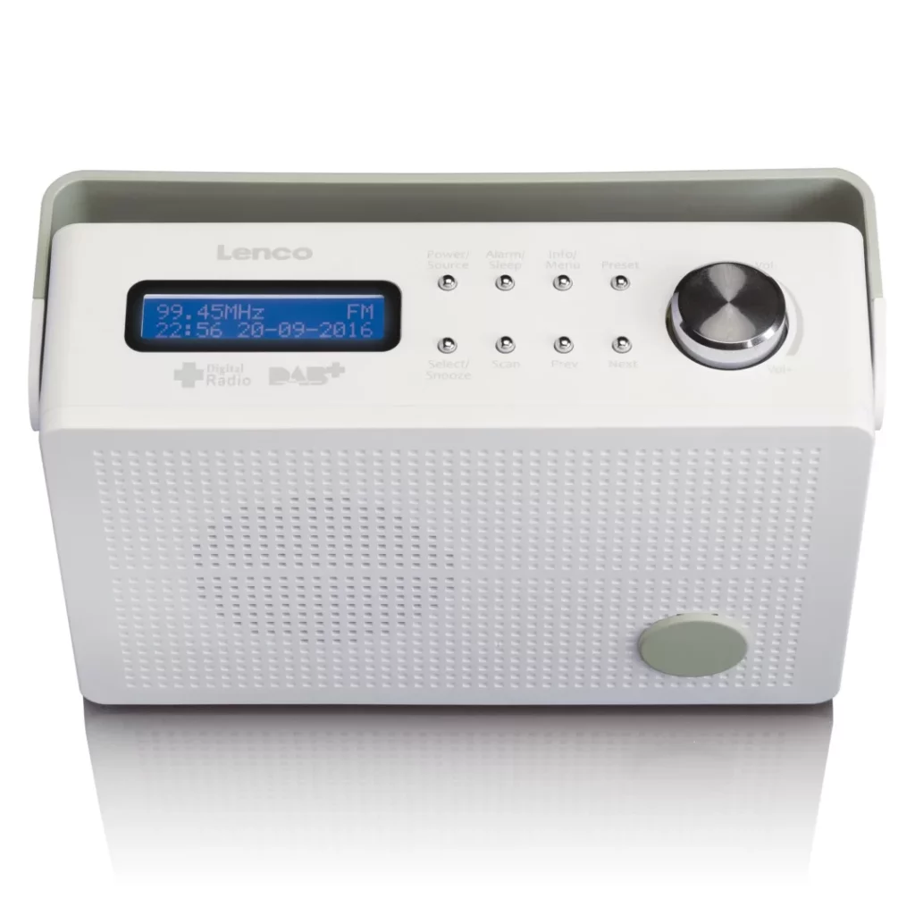 Портативное FM-радиo Lenco PDR-030WH