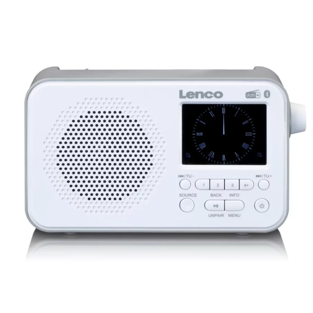 Портативное FM-радиo Lenco PDR-035WH