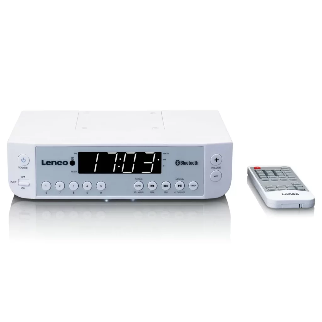 Кухонное FM-радио Lenco KCR-100WH