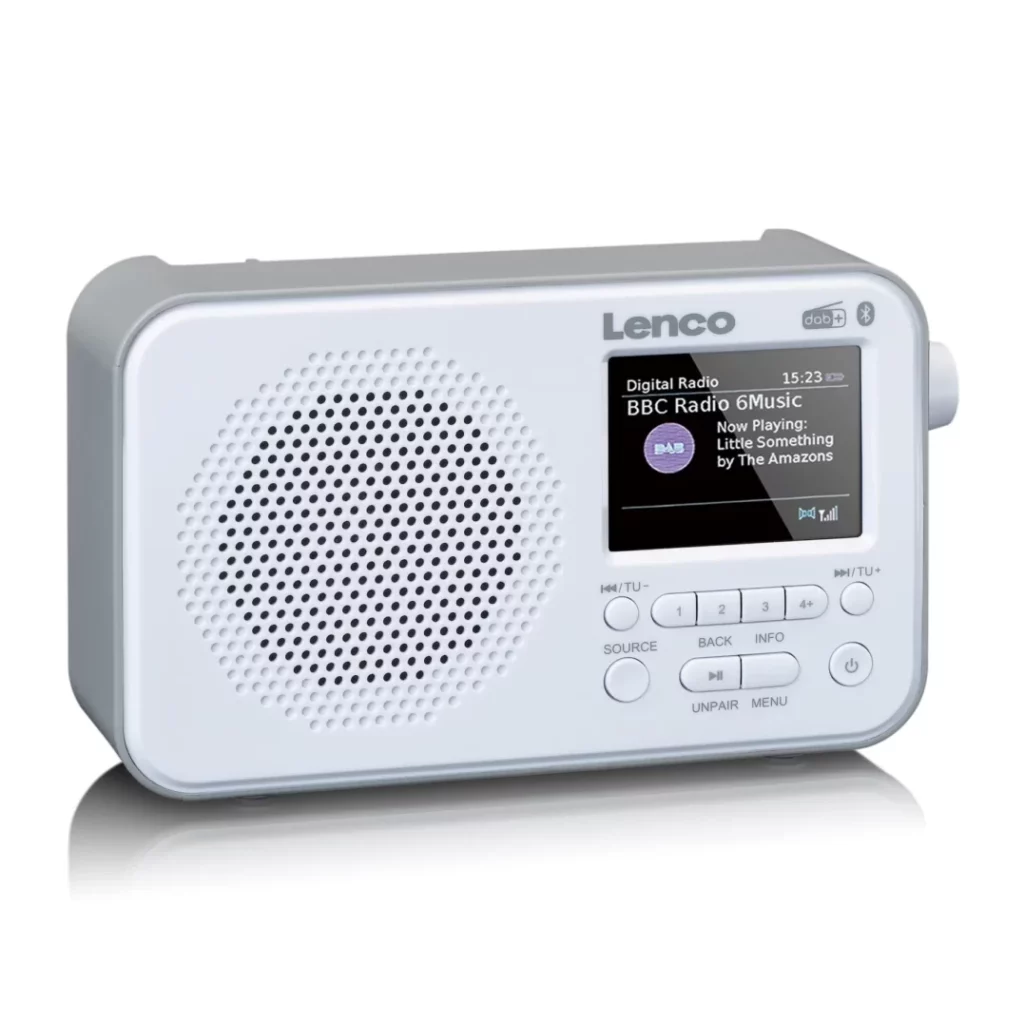 Портативное FM-радиo Lenco PDR-036WH