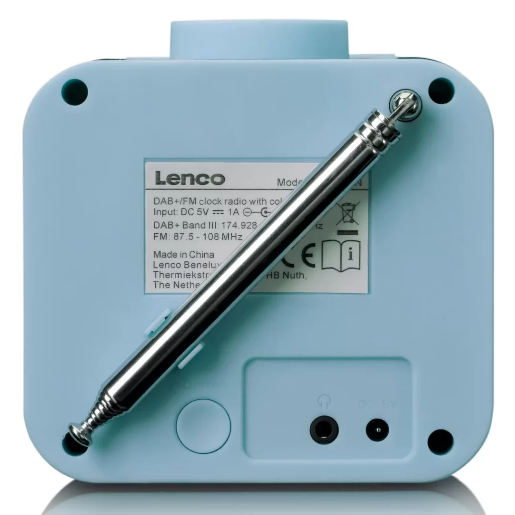 FM-радио, будильник Lenco CR-620BU