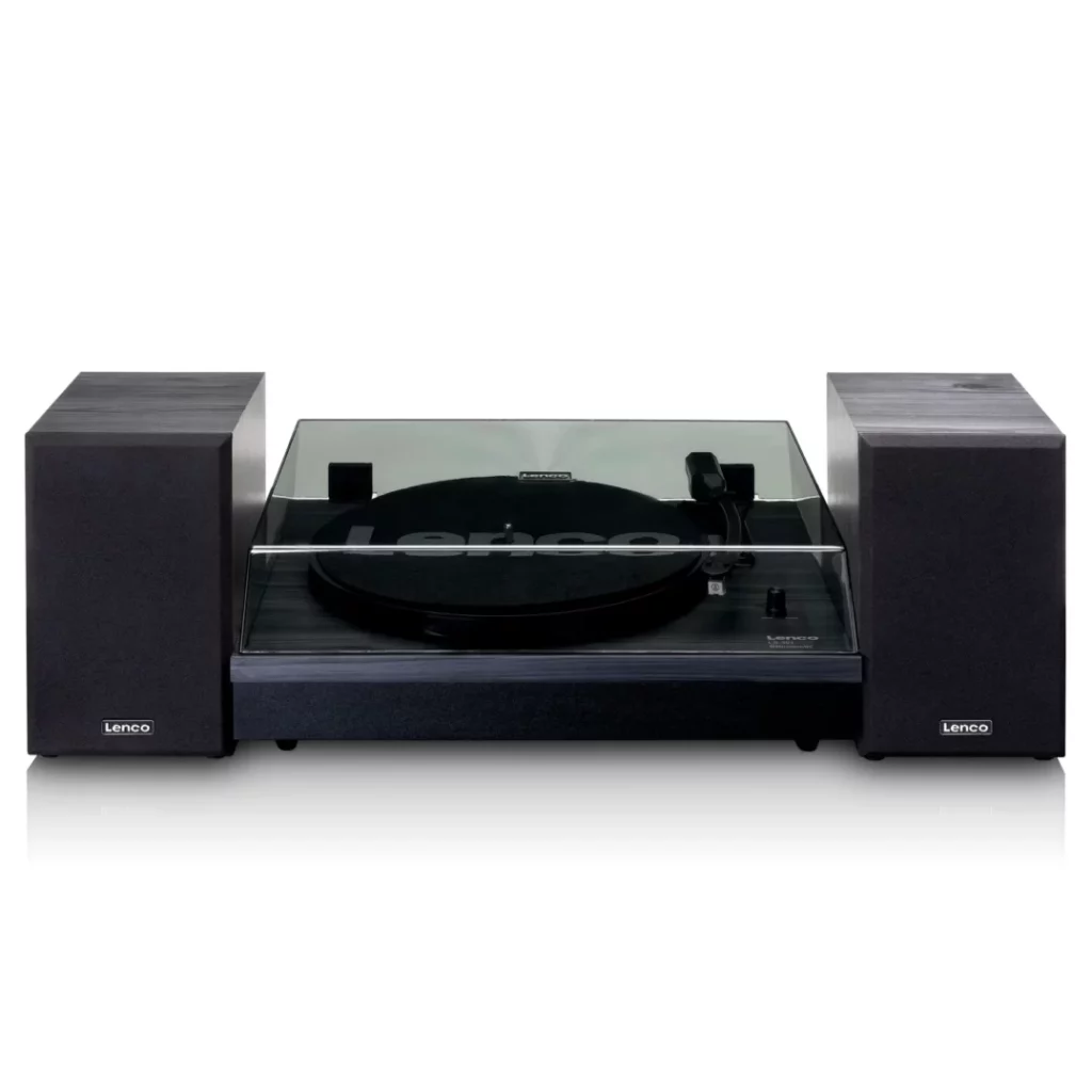 Виниловый проигрыватель Lenco LS-301BK