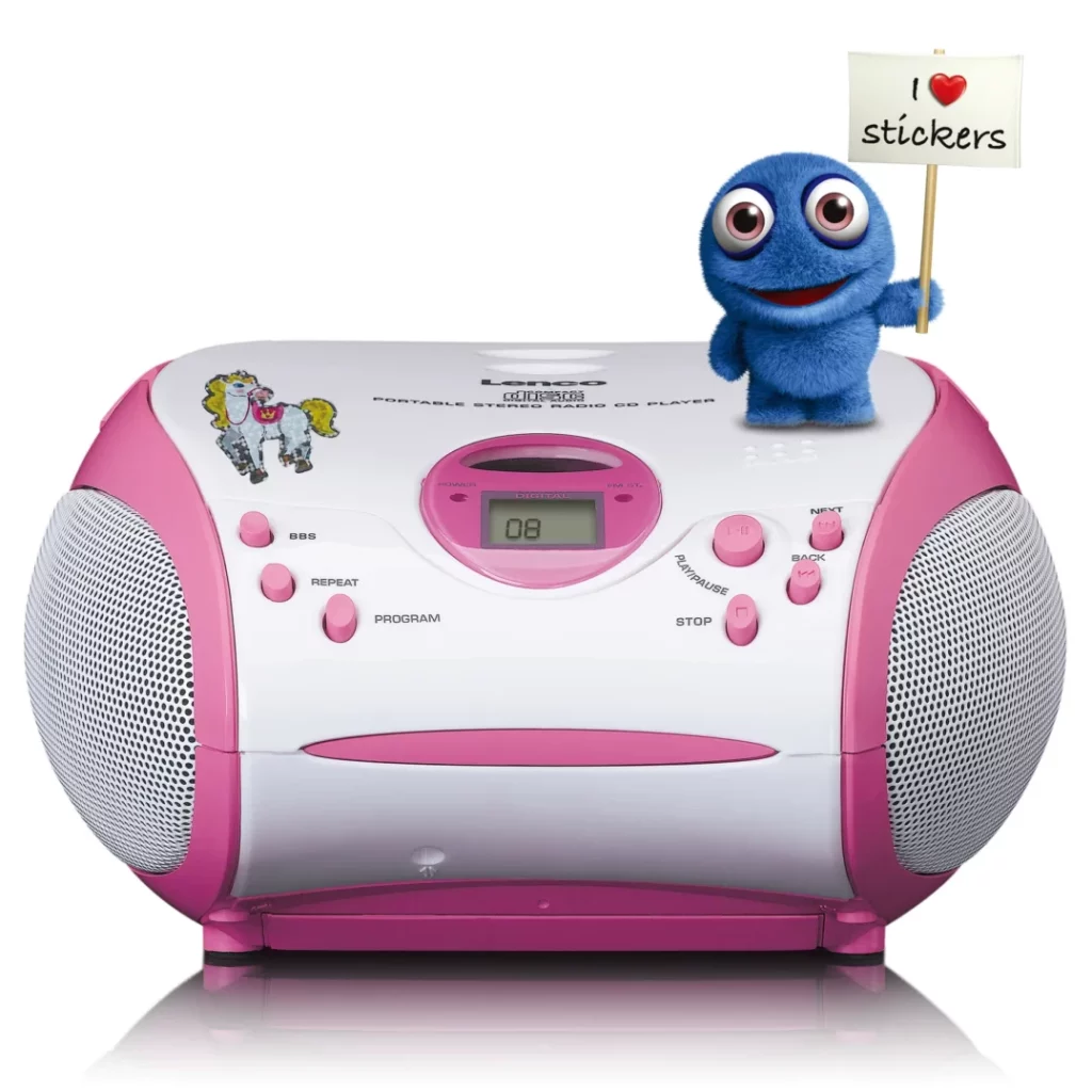 Бумбокс Lenco SCD-24PK KIDS