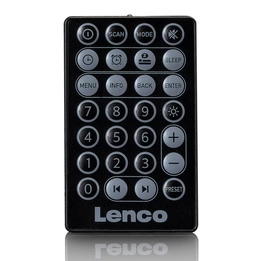 Портативное FM-радиo Lenco PDR-051BKSI
