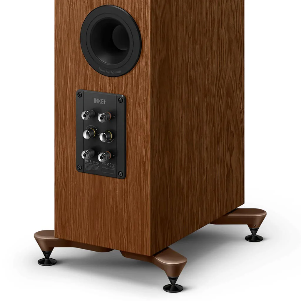 Напольная акустика KEF R5 Meta Walnut