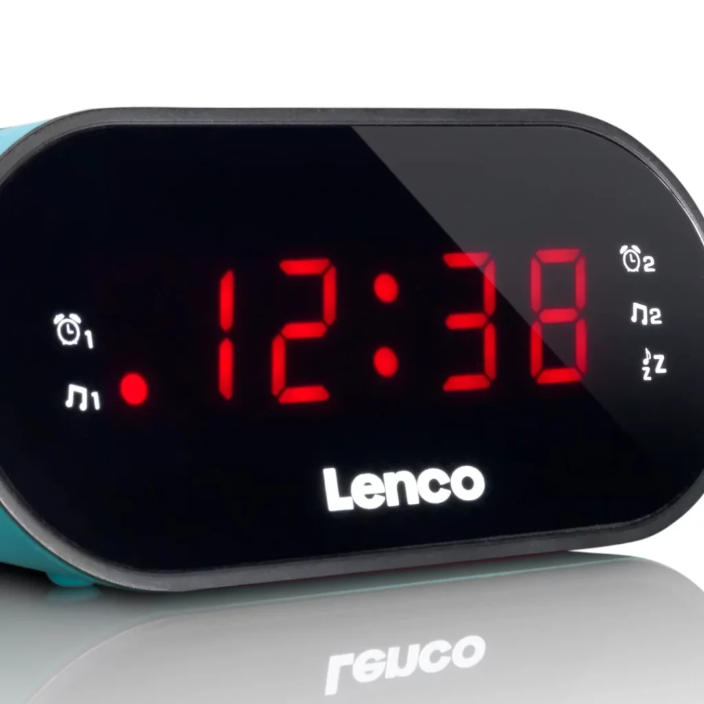 FM-радио, будильник Lenco CR-07 Blue