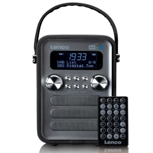 Портативное FM-радиo Lenco PDR-051BKSI
