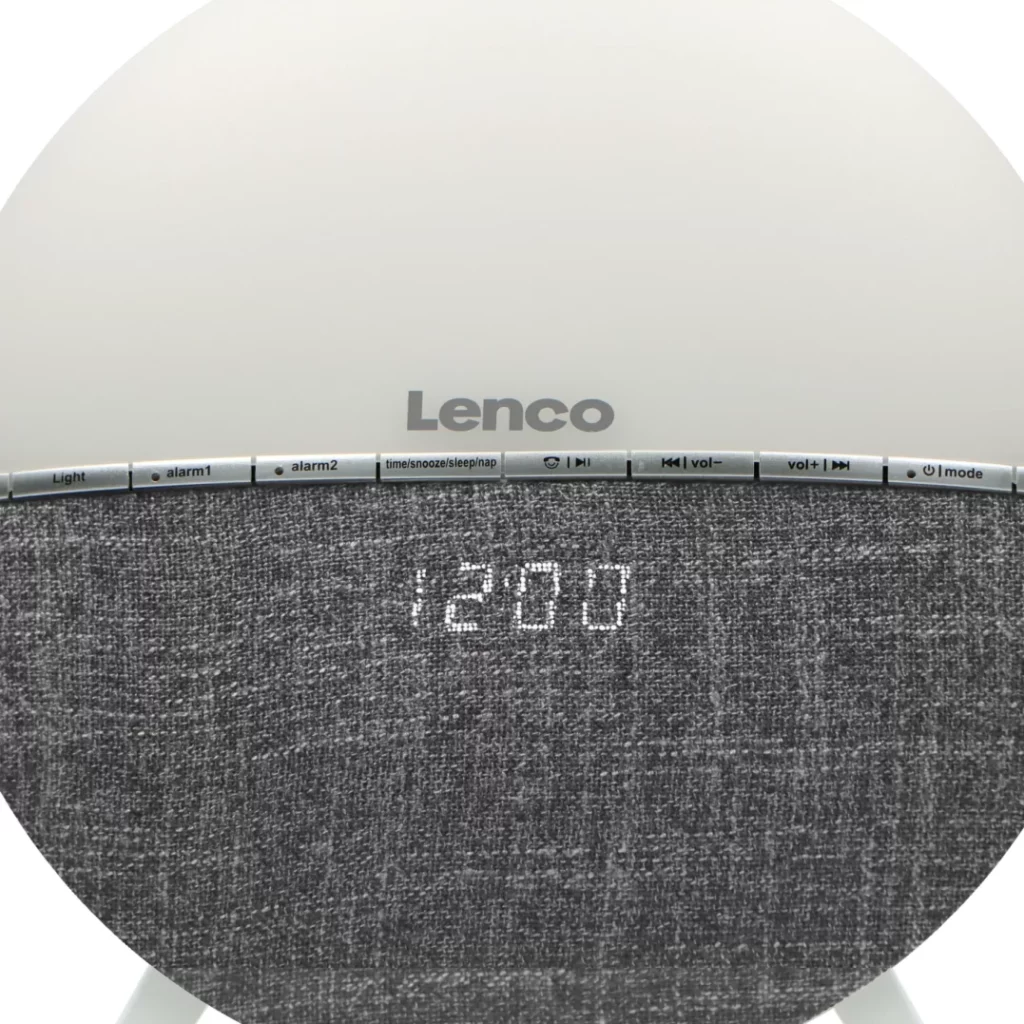 Умные радиочасы с подсветкой Lenco CRW-4GY