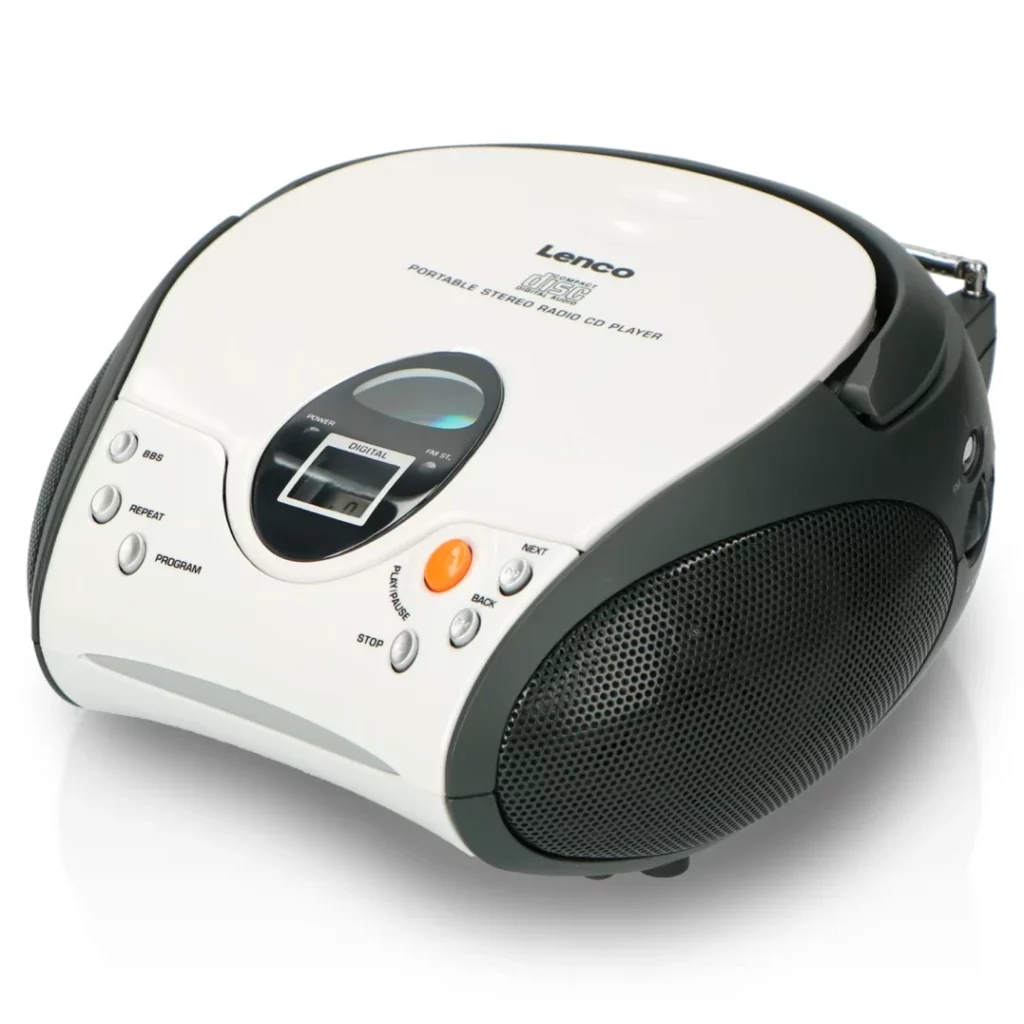 Бумбокс Lenco SCD-24 White