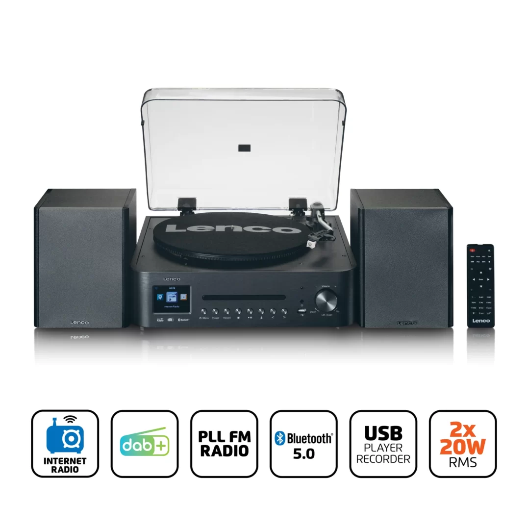 Hi-Fi система Lenco MC-460BK