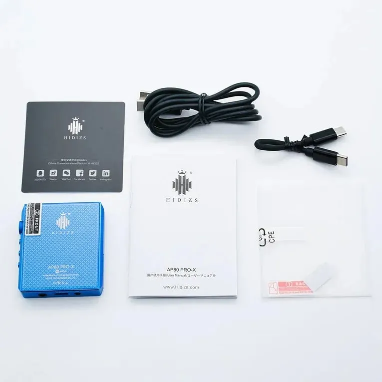 Плеер Hidizs AP80 PRO-X Blue