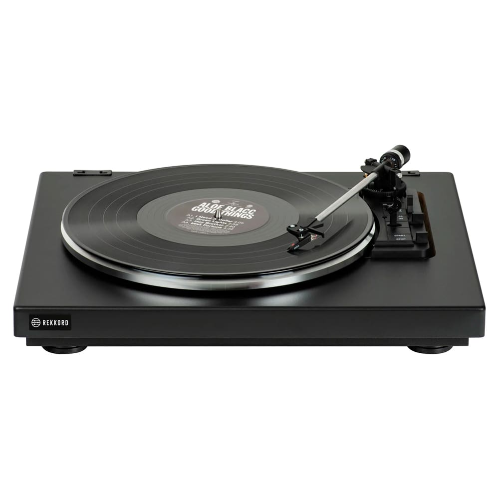 Проигрыватель винила REKKORD Audio F300 Satin Black (AT91)