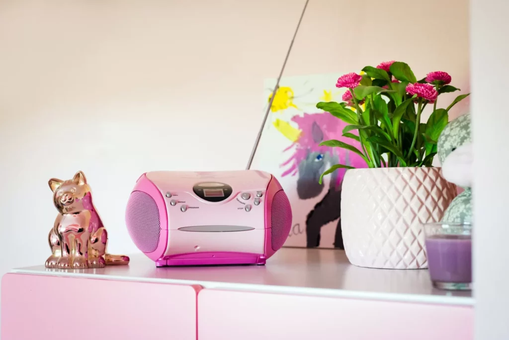 Бумбокс Lenco SCD-24 Pink