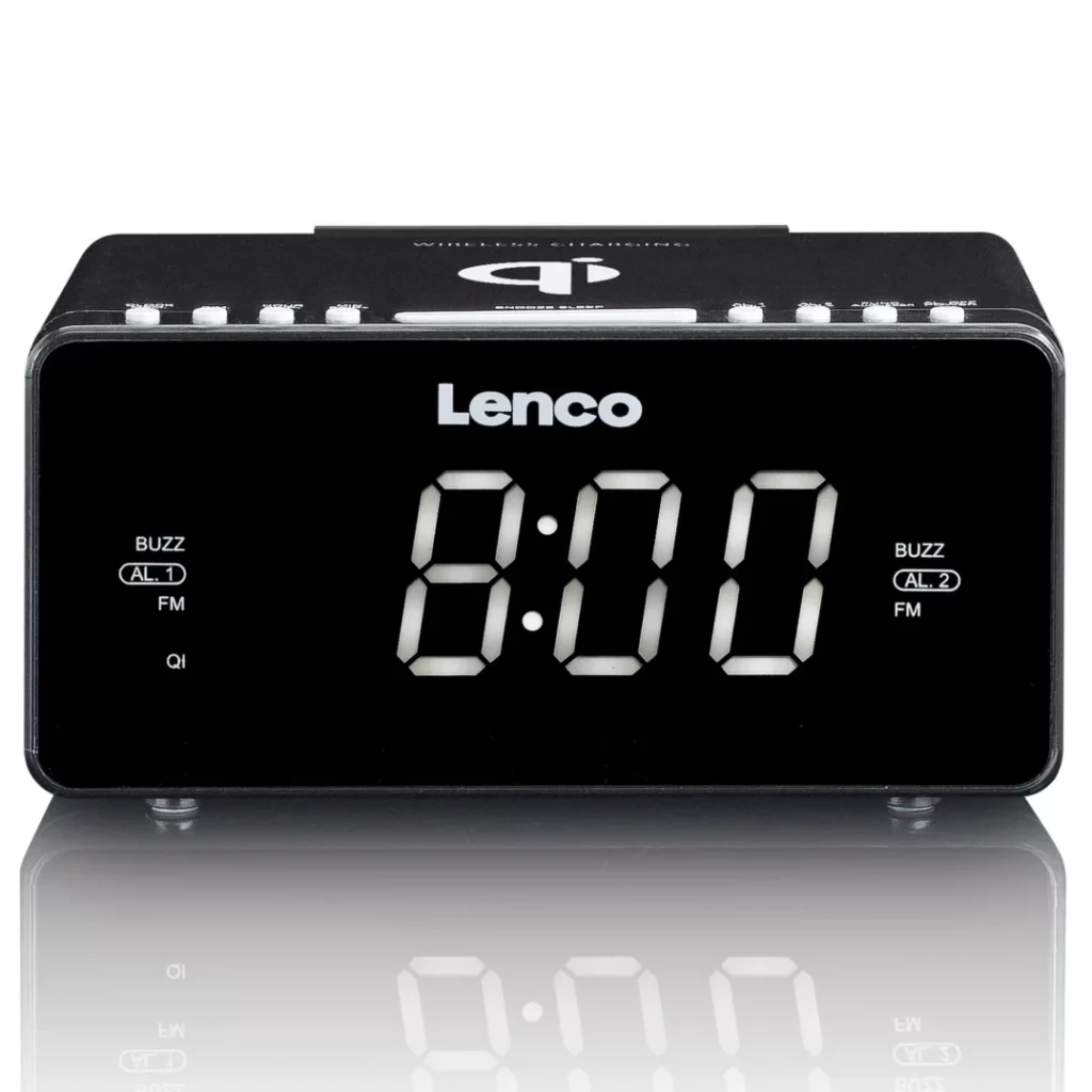 FM-радио, будильник Lenco CR-550BK