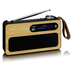 Портативное FM-радиo Lenco PDR-040BAMBOOBK