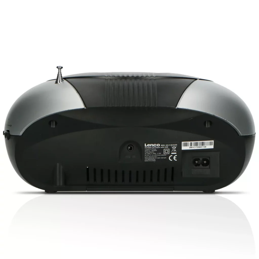 Бумбокс Lenco SCD-37 USB Silver
