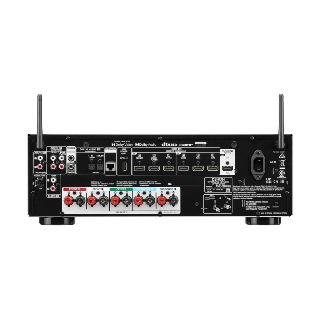 AV-ресивер Denon AVC-S670H