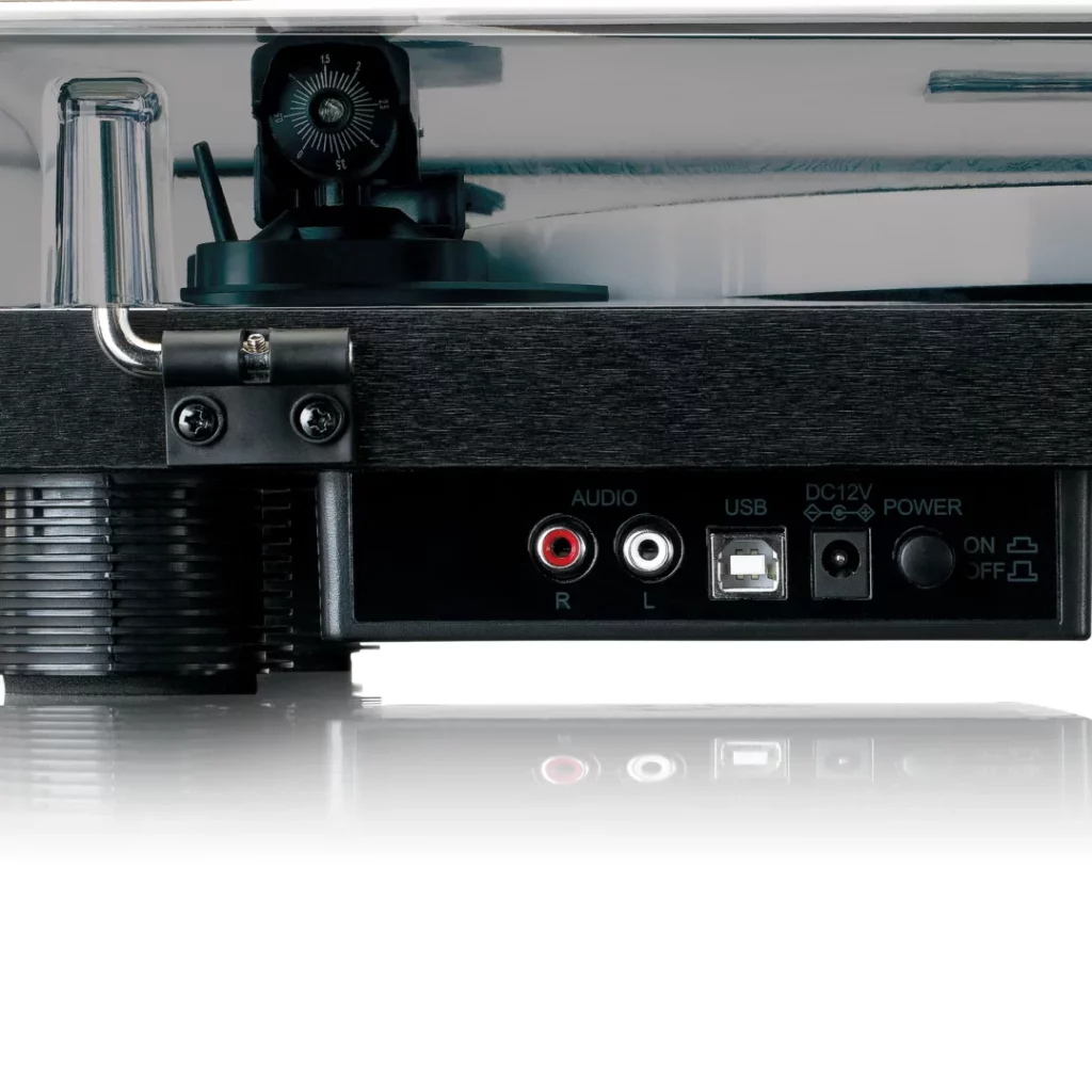Виниловый проигрыватель Lenco LS-50LED BK