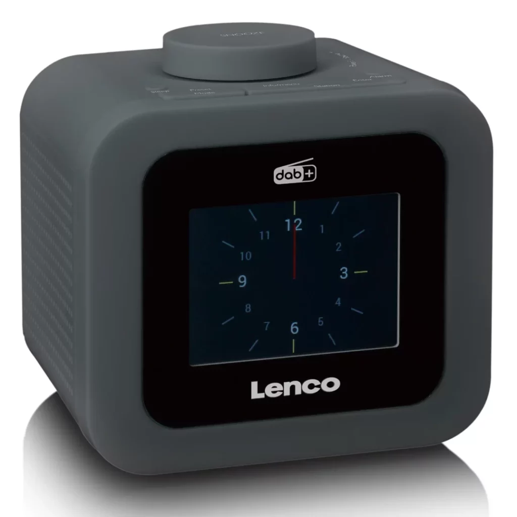 FM-радио, будильник Lenco CR-620GY