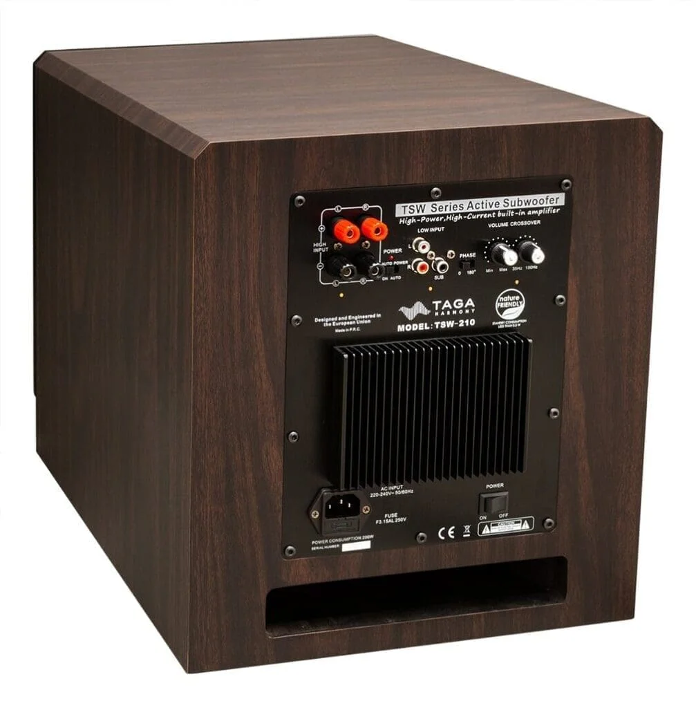 Активный сабвуфер TAGA Harmony TSW-210 Modern Wenge