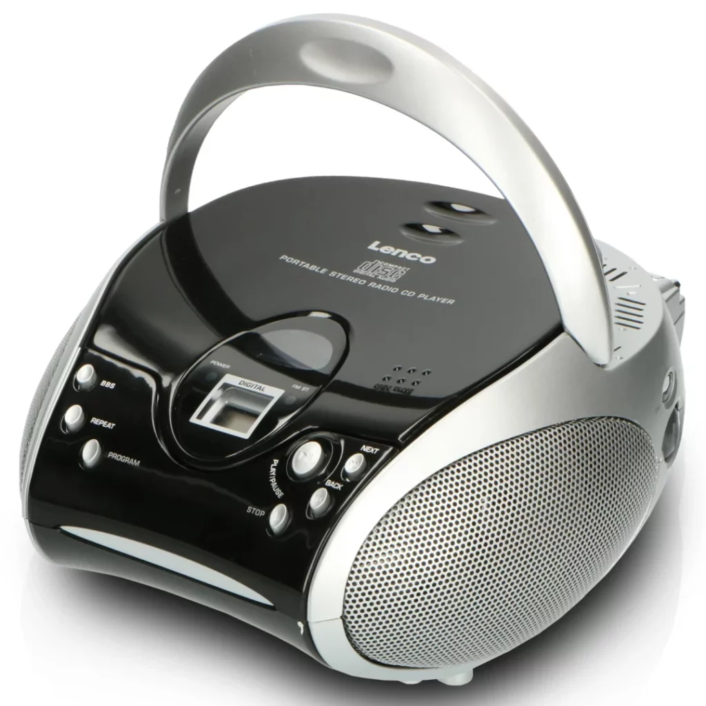 Бумбокс Lenco SCD-24 Black/Silver