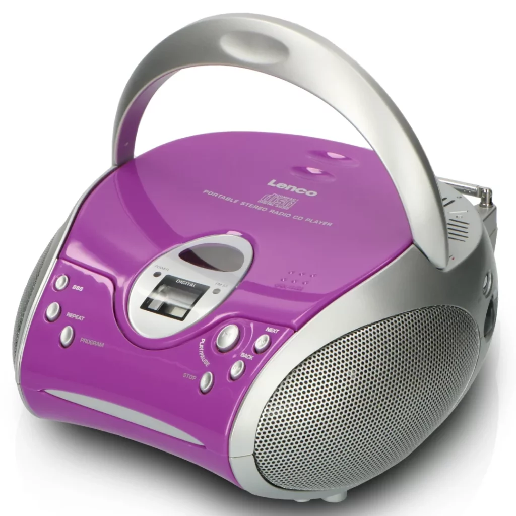 Бумбокс Lenco SCD-24 Purple