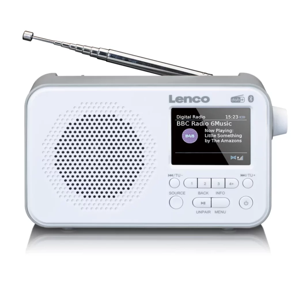 Портативное FM-радиo Lenco PDR-035WH